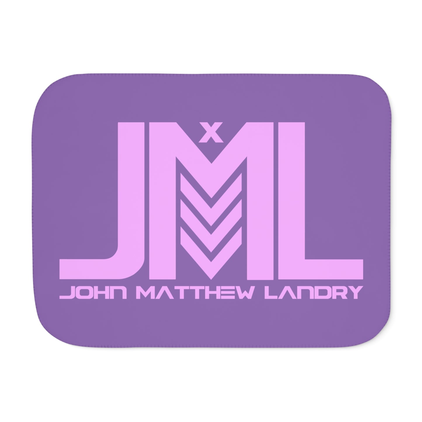 Purple/Pink JML Sherpa Blanket, Two Colors