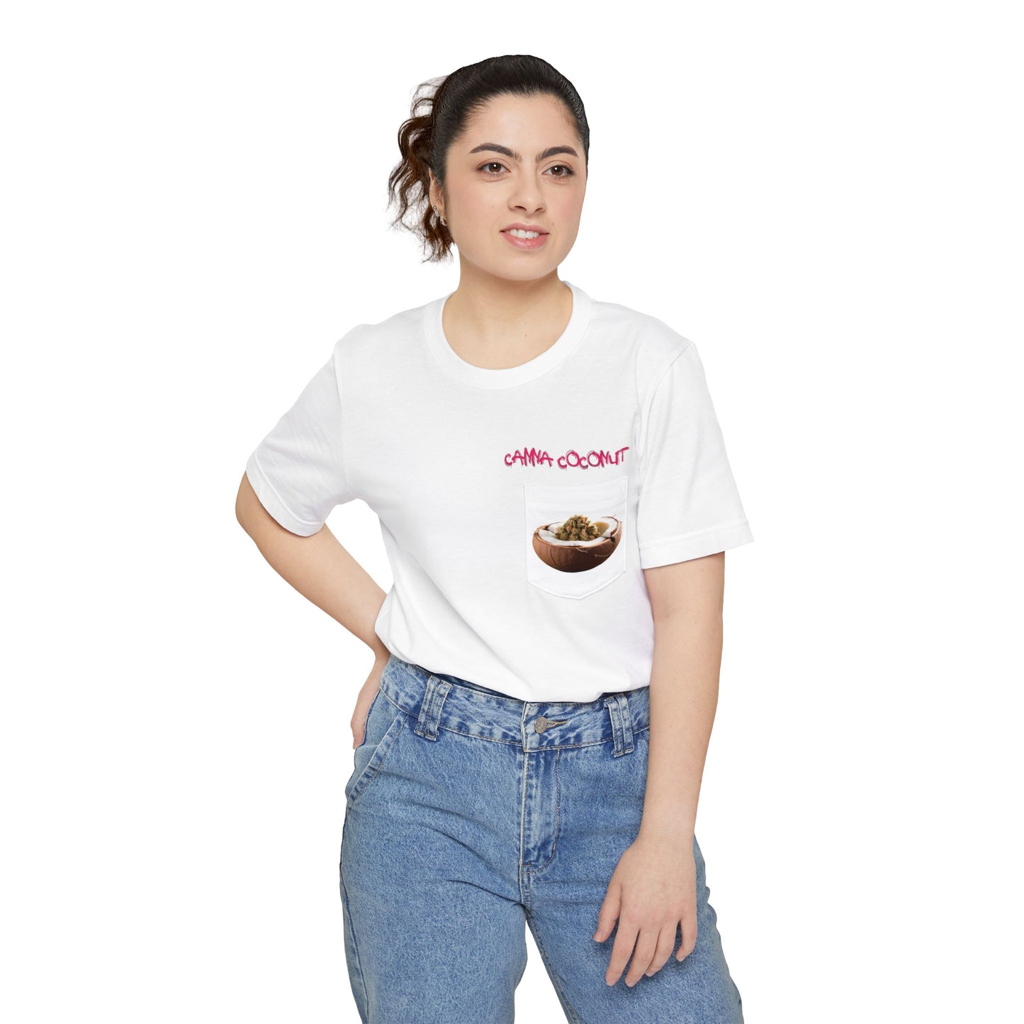 "Canna Coconut" Pocket Tee