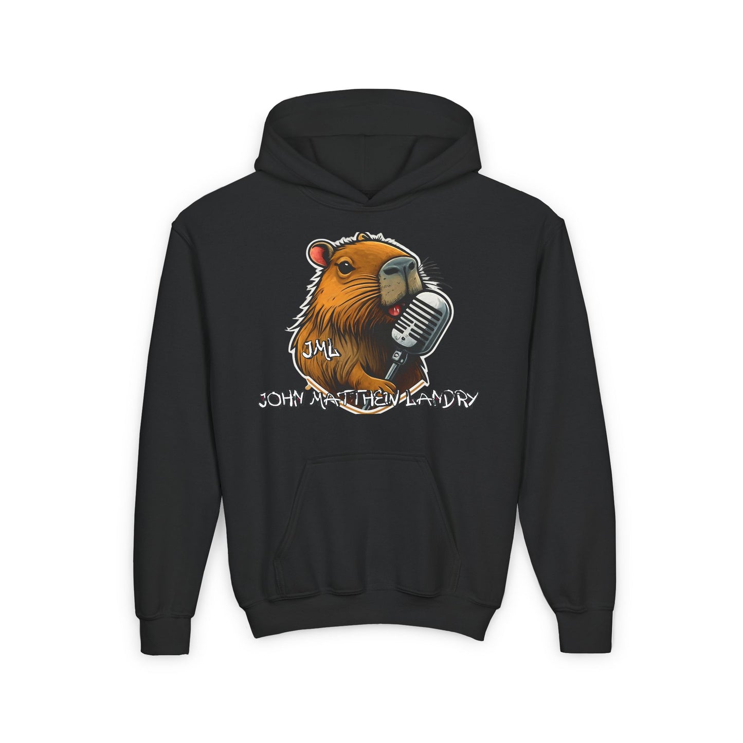 "Canta Capybara" Youth Pullover Hoodie