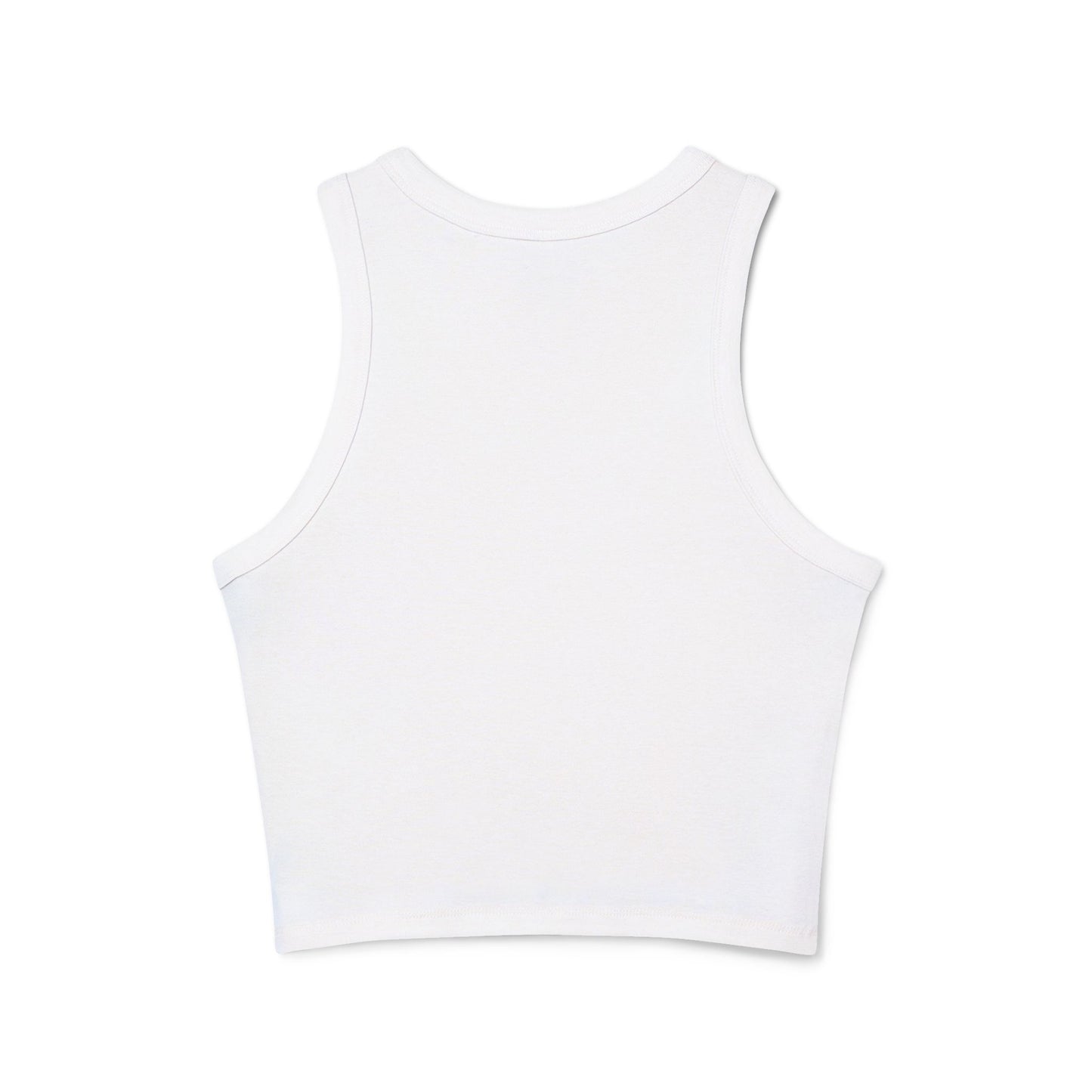 Women's "Canna Coconut" Micro Rib Racer Tank Top