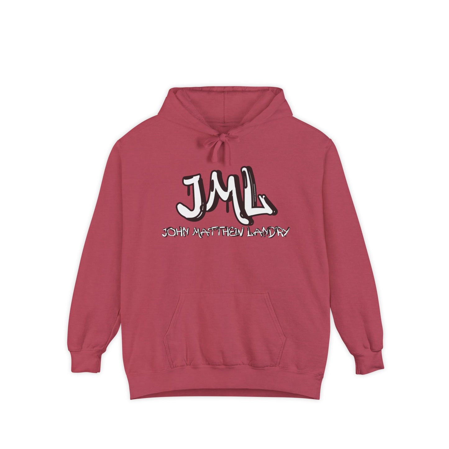 Unisex "JML" Garment-Dyed Hoodie