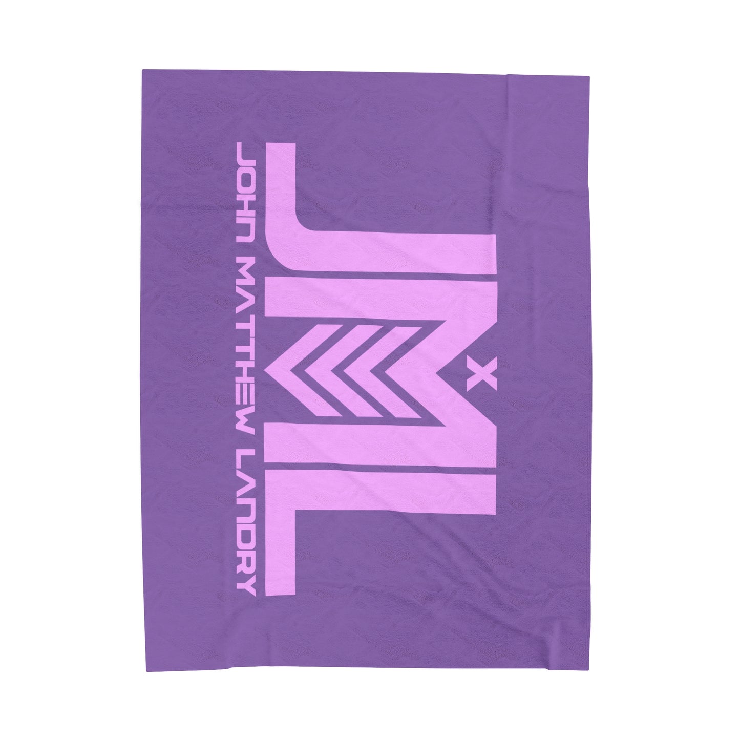 Purple/Pink JML Velveteen Plush Blanket