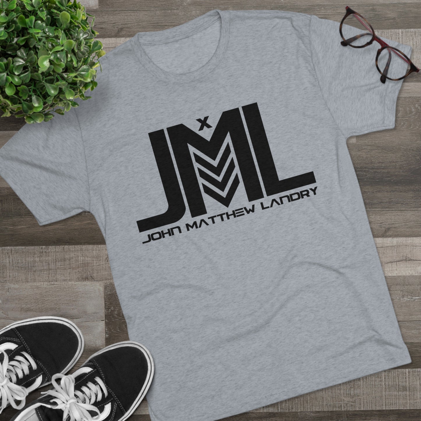 JML Unisex Tri-Blend Crew Tee