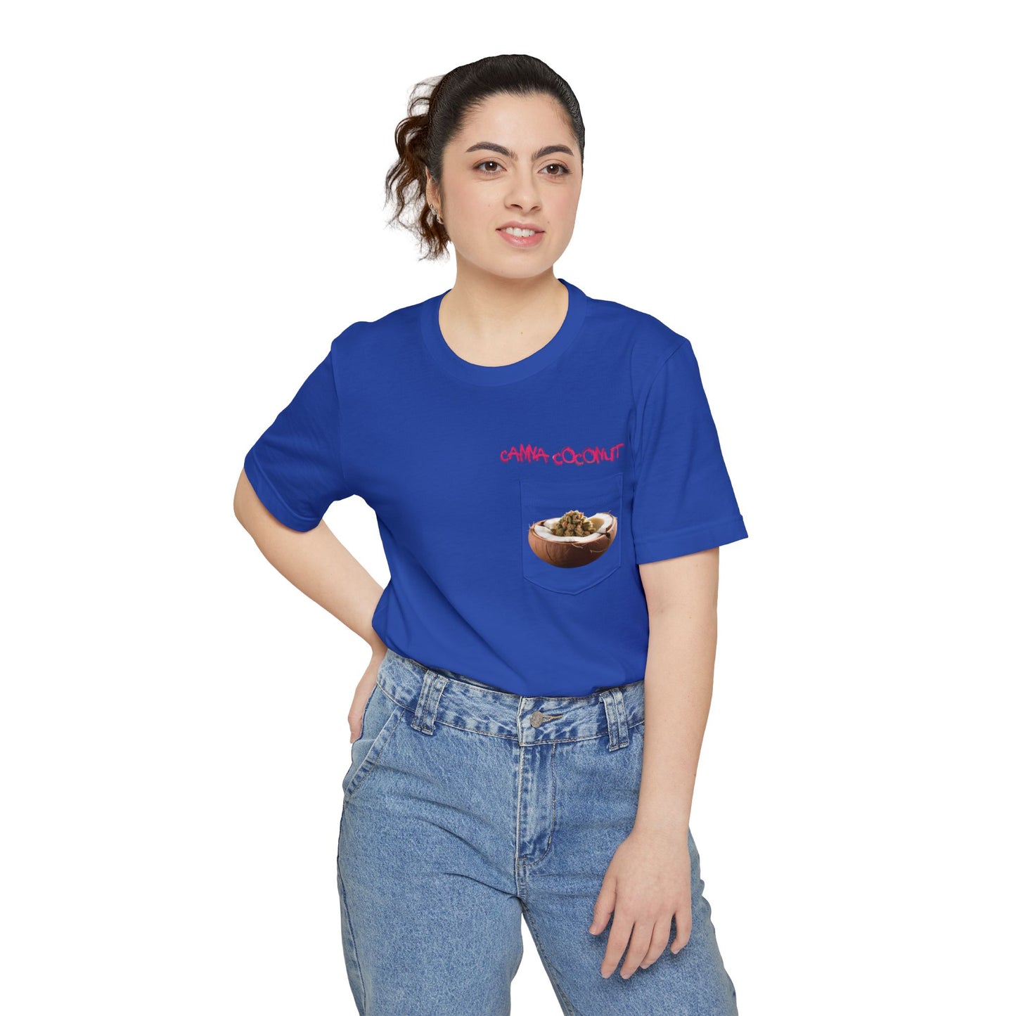 "Canna Coconut" Pocket Tee