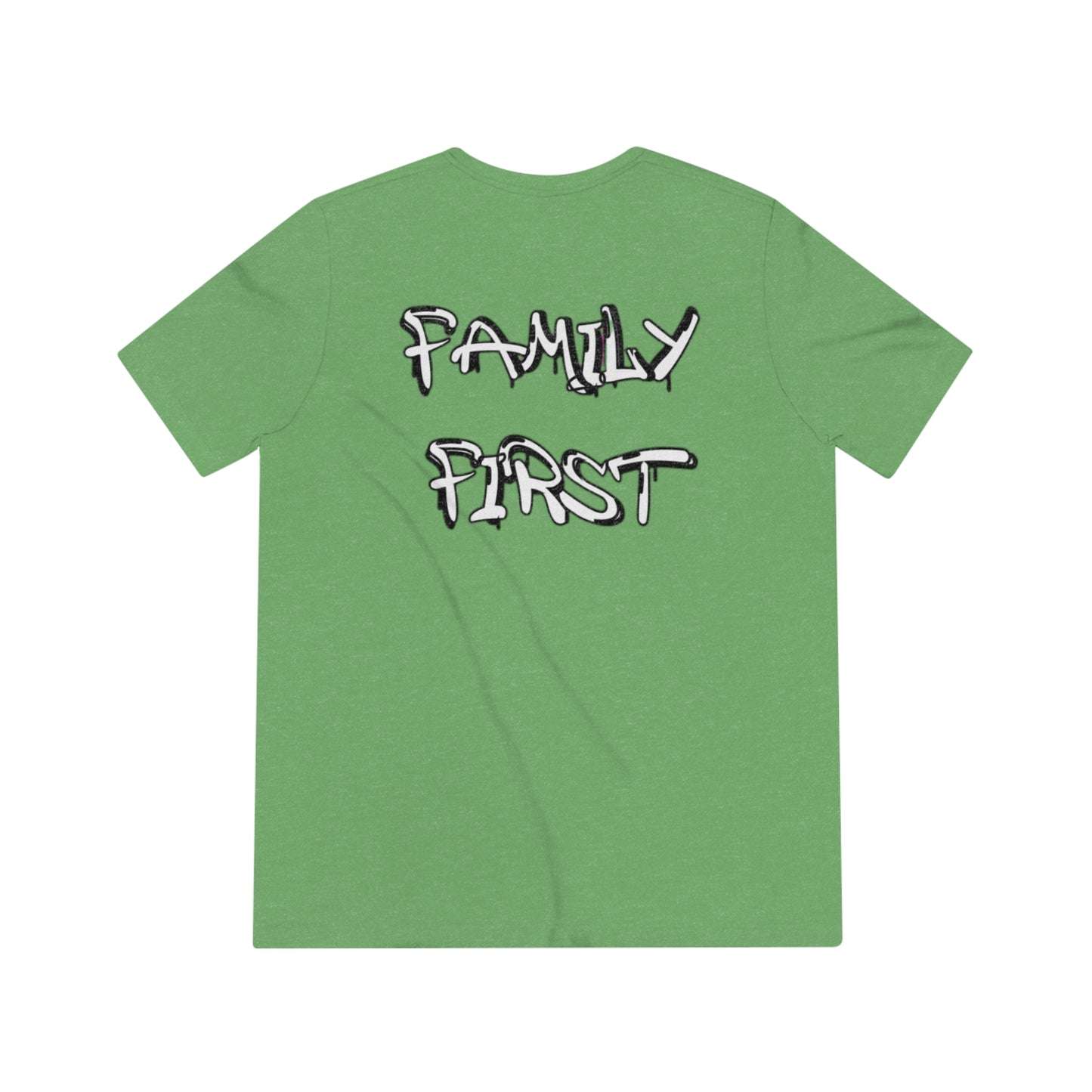 "Family First" Unisex Tri-Blend Tee