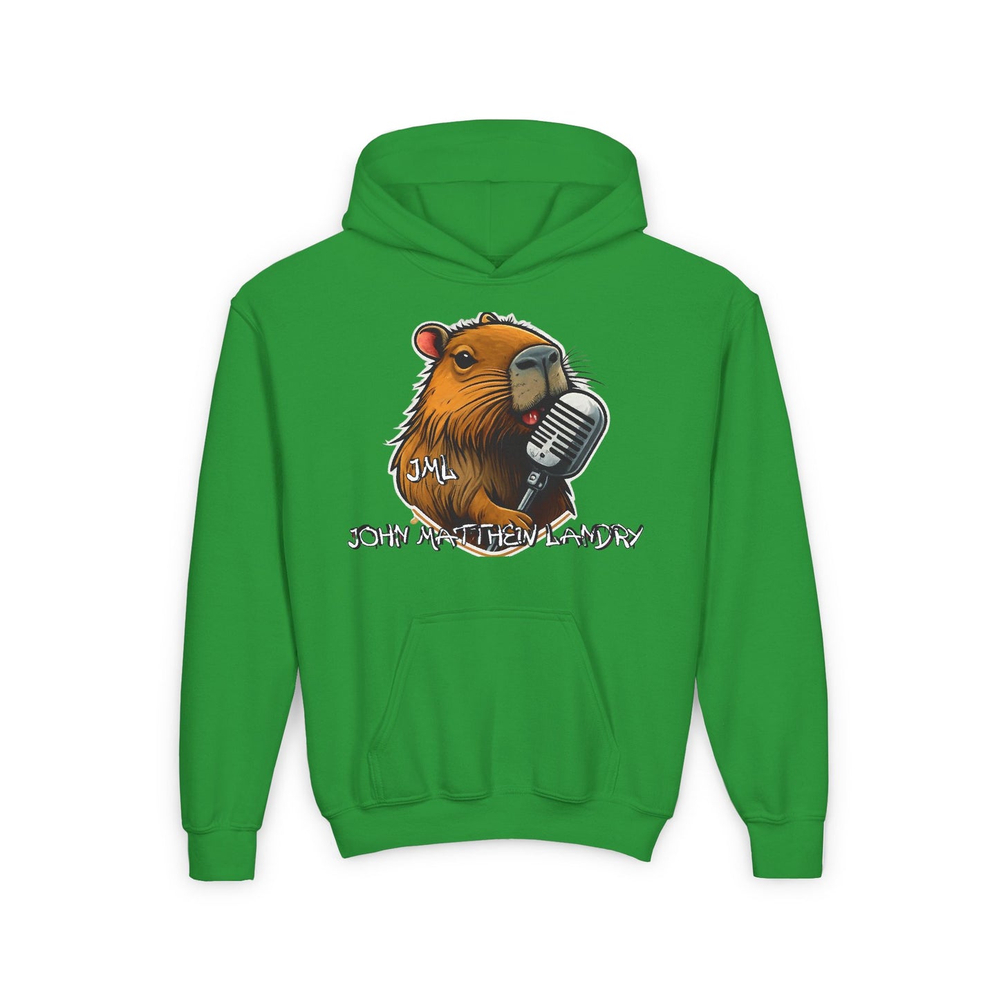 "Canta Capybara" Youth Pullover Hoodie