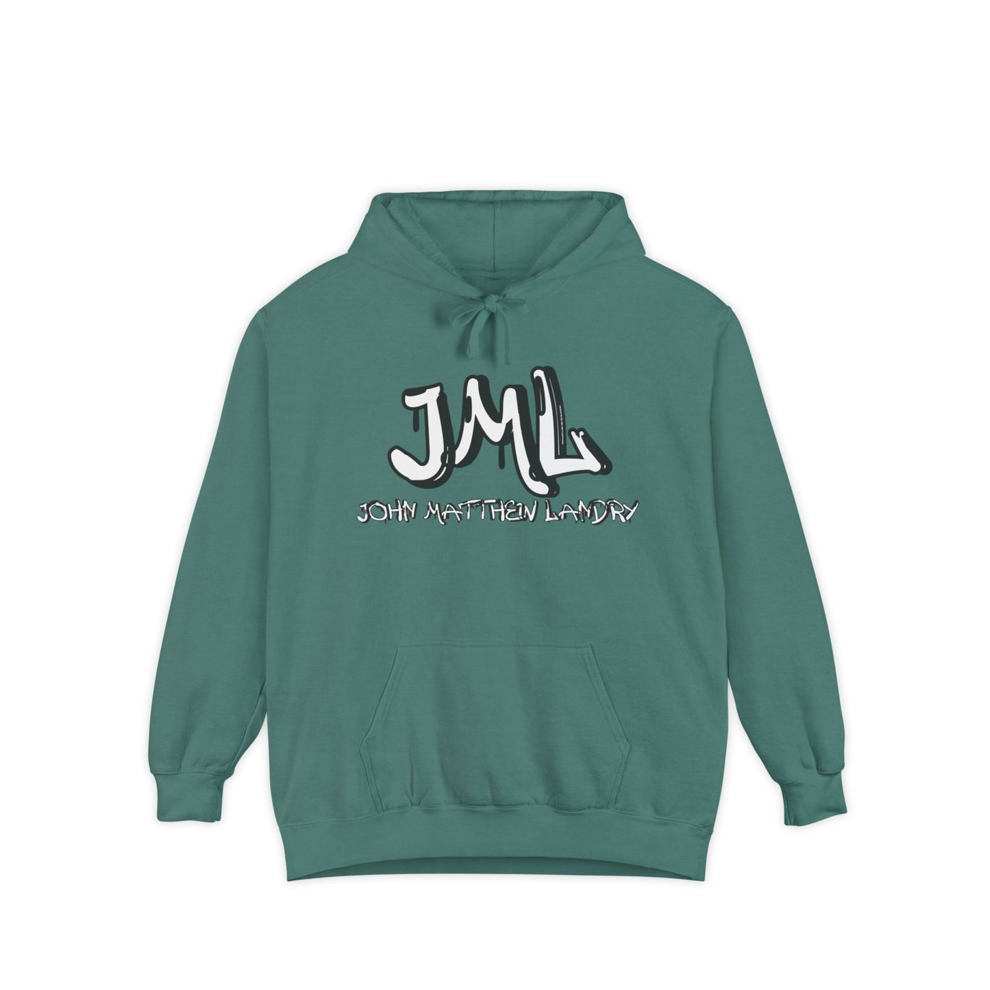 Unisex "JML" Garment-Dyed Hoodie