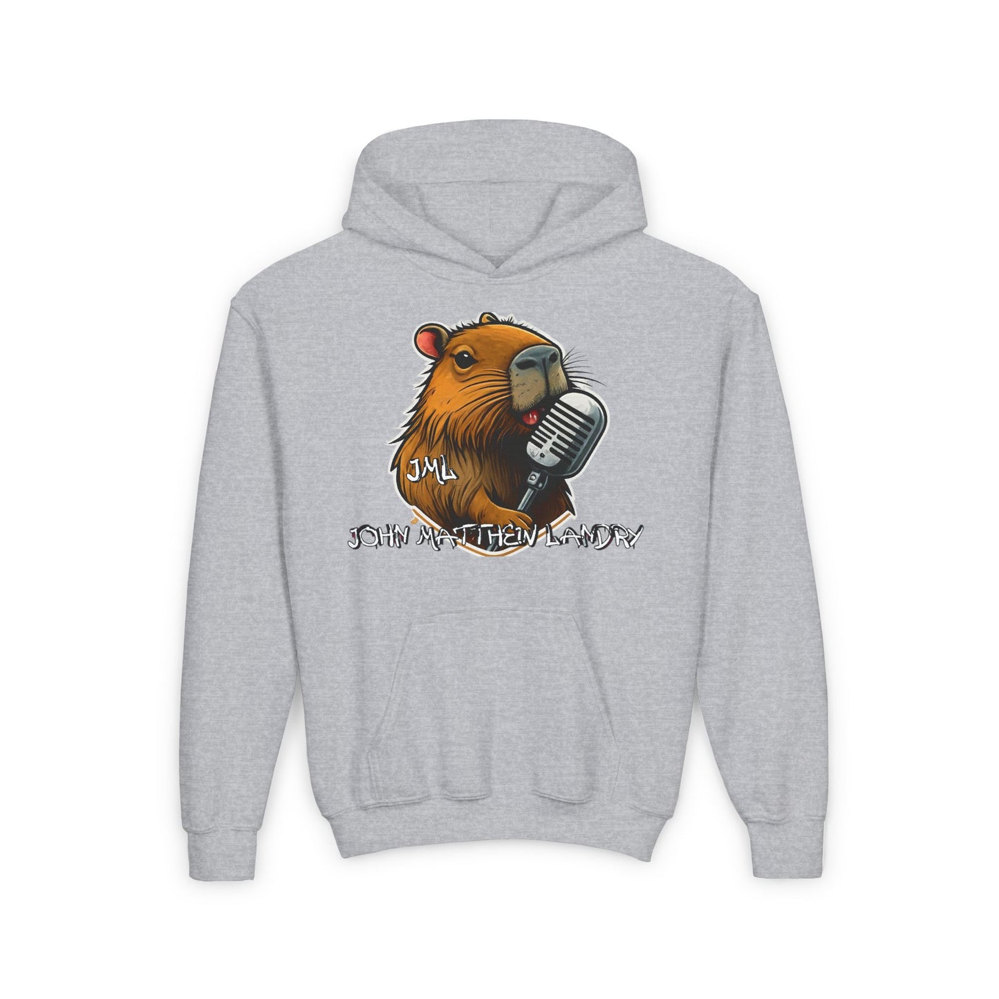 "Canta Capybara" Youth Pullover Hoodie