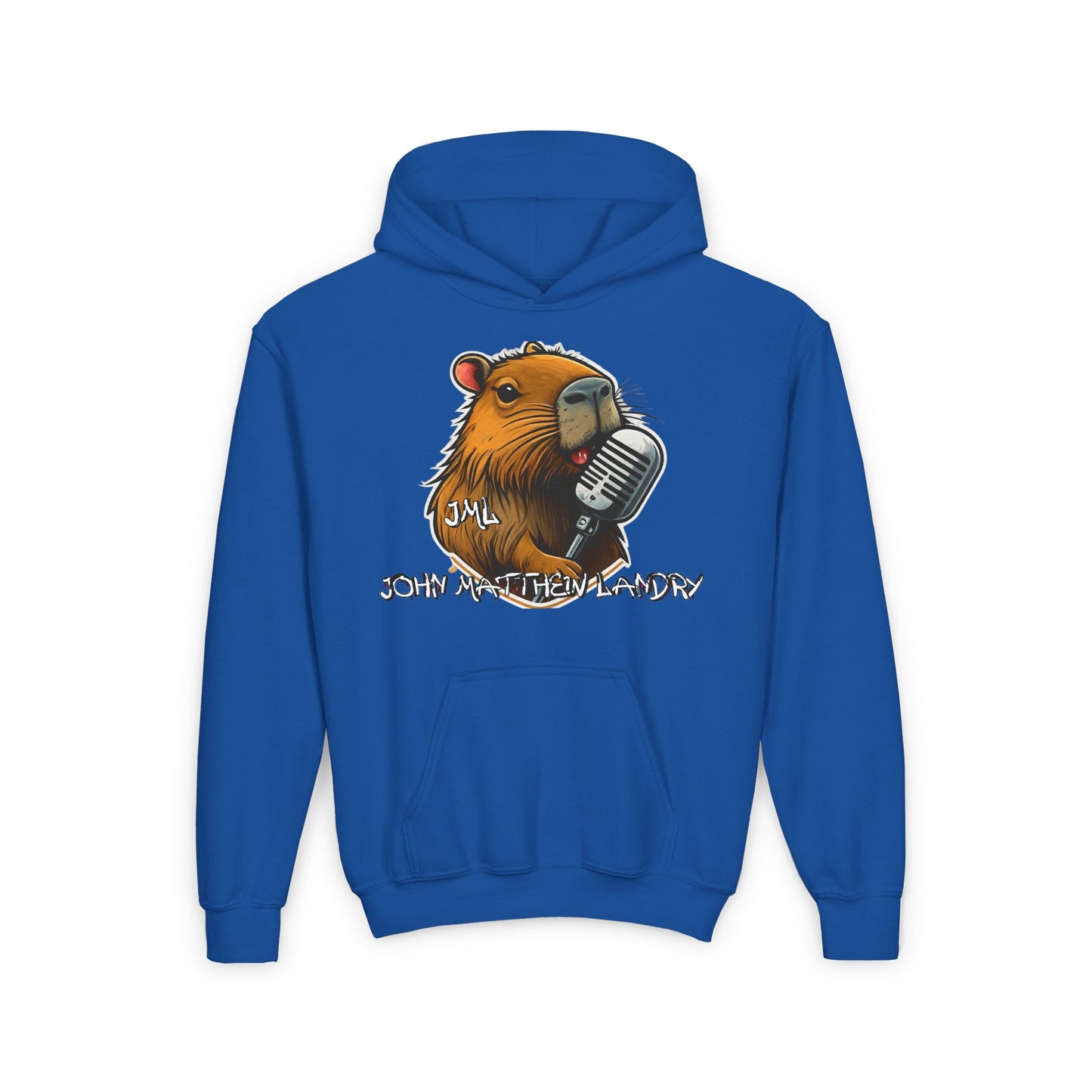 "Canta Capybara" Youth Pullover Hoodie