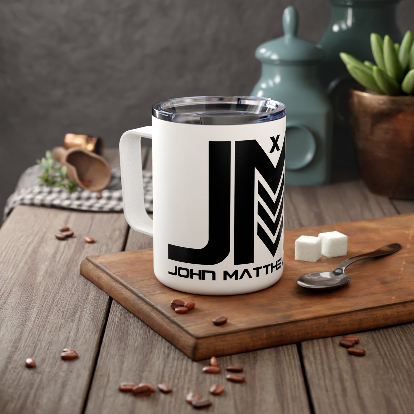 JML Insulated Coffee Mug, 10oz