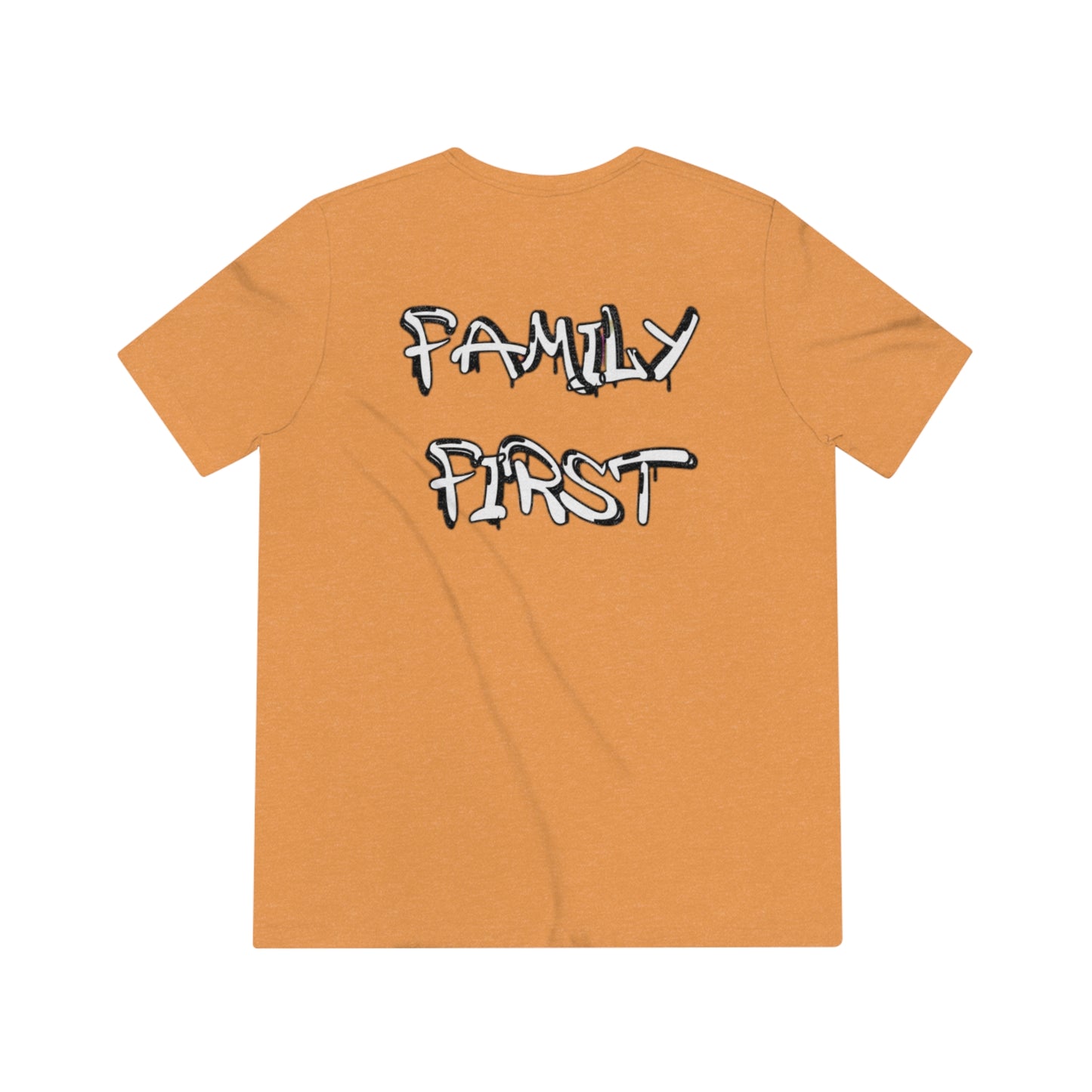 "Family First" Unisex Tri-Blend Tee
