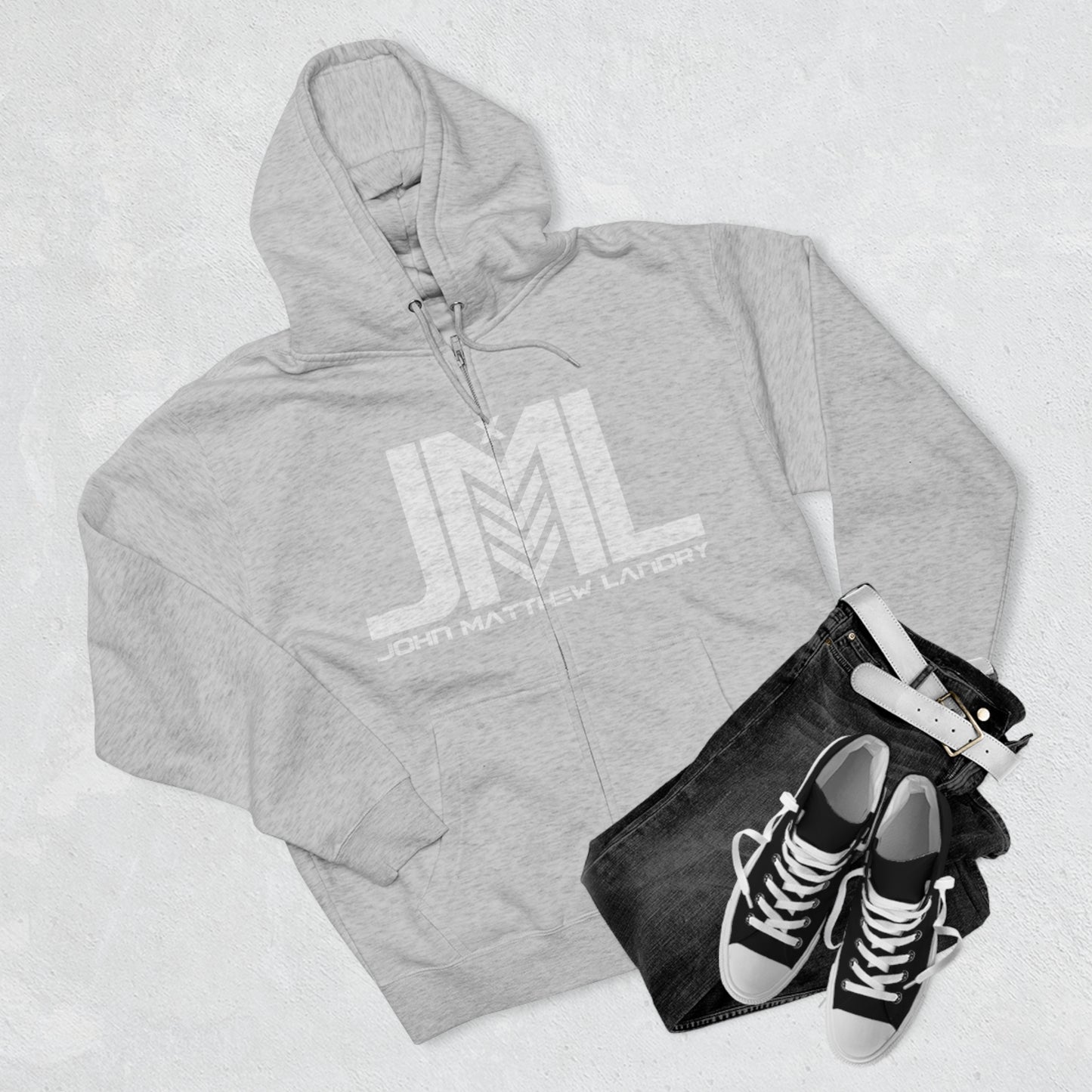 JML Unisex Premium Full Zip Hoodie