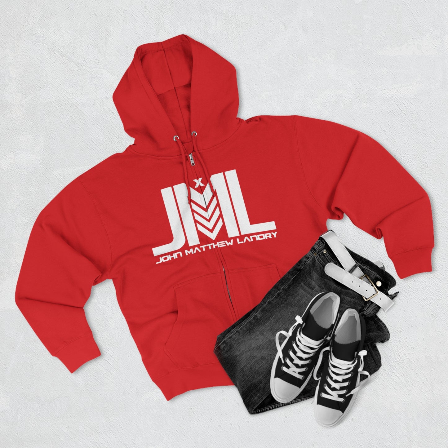 JML Unisex Premium Full Zip Hoodie