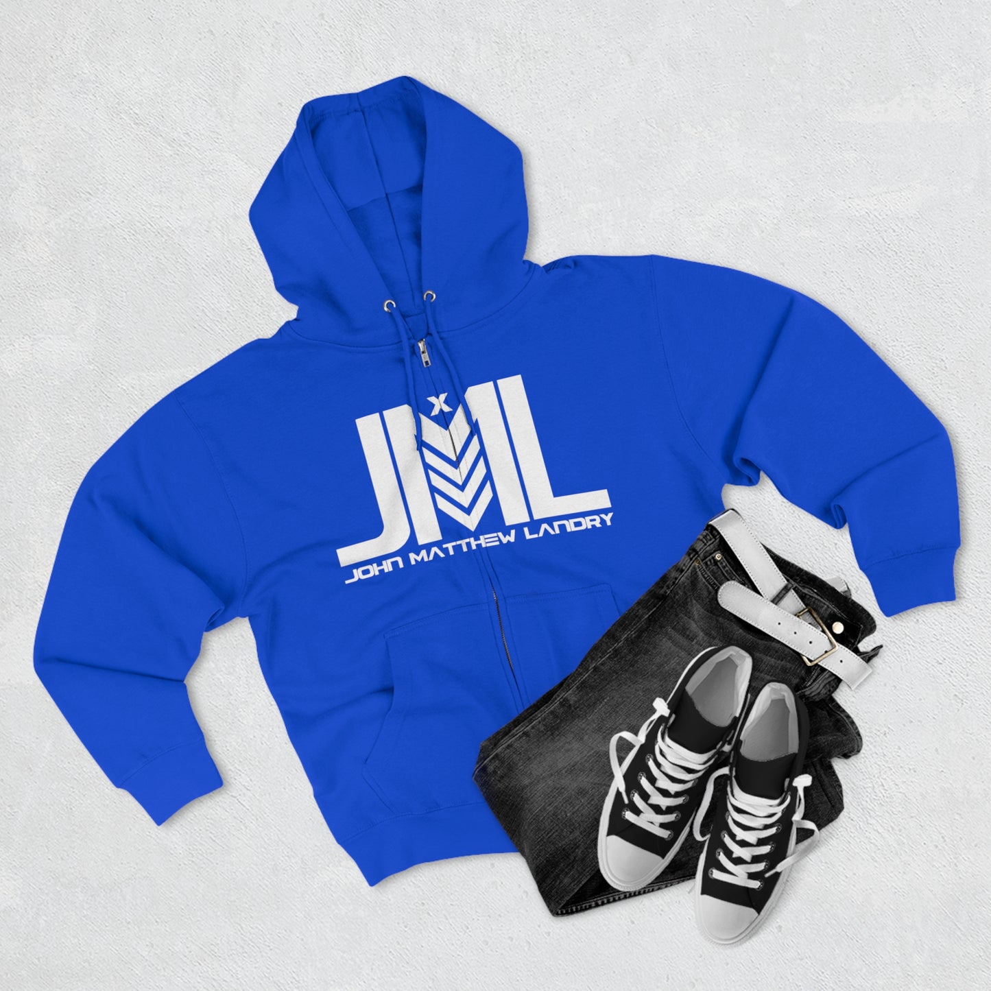 JML Unisex Premium Full Zip Hoodie