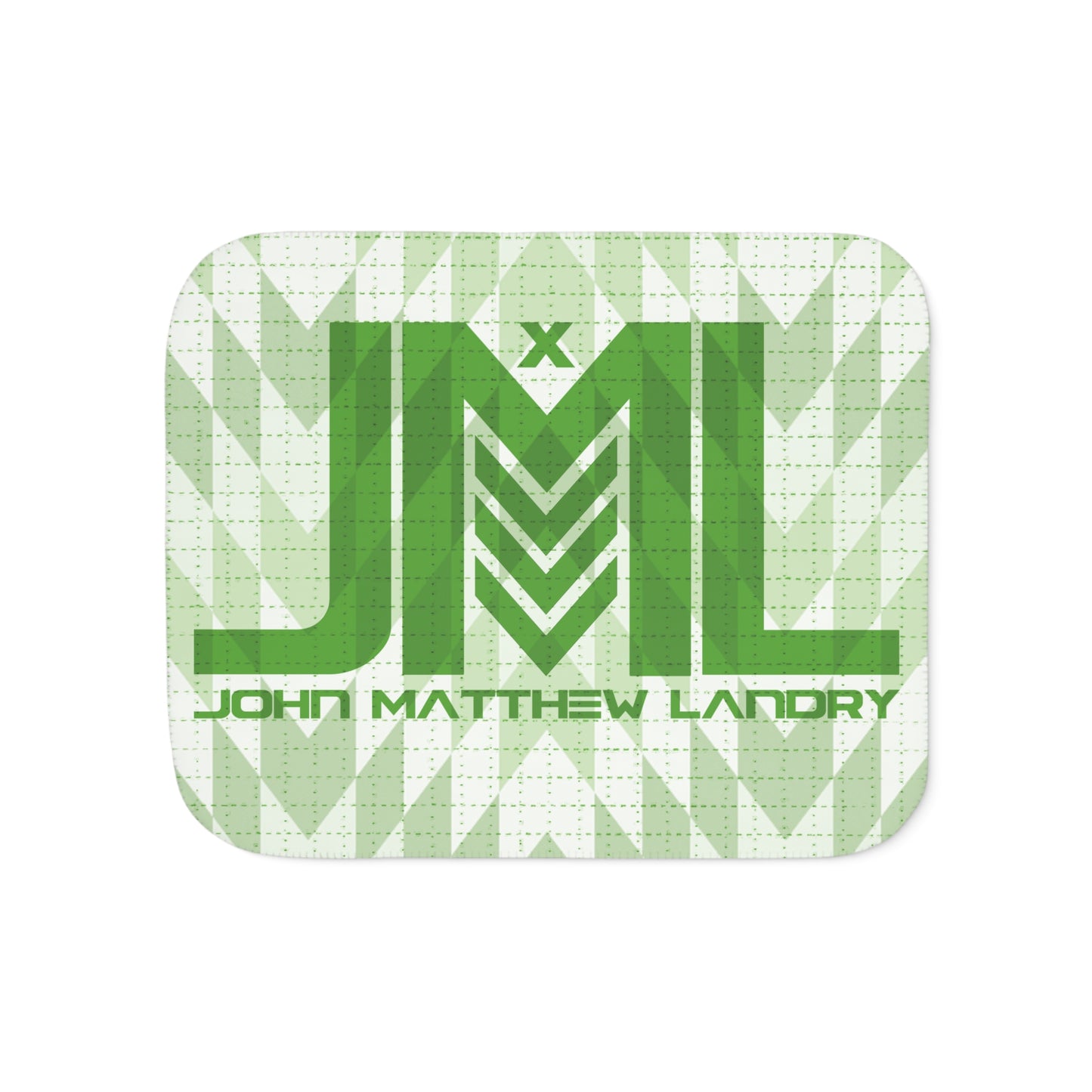 JML "Blotter" Sherpa Blanket, Two Colors