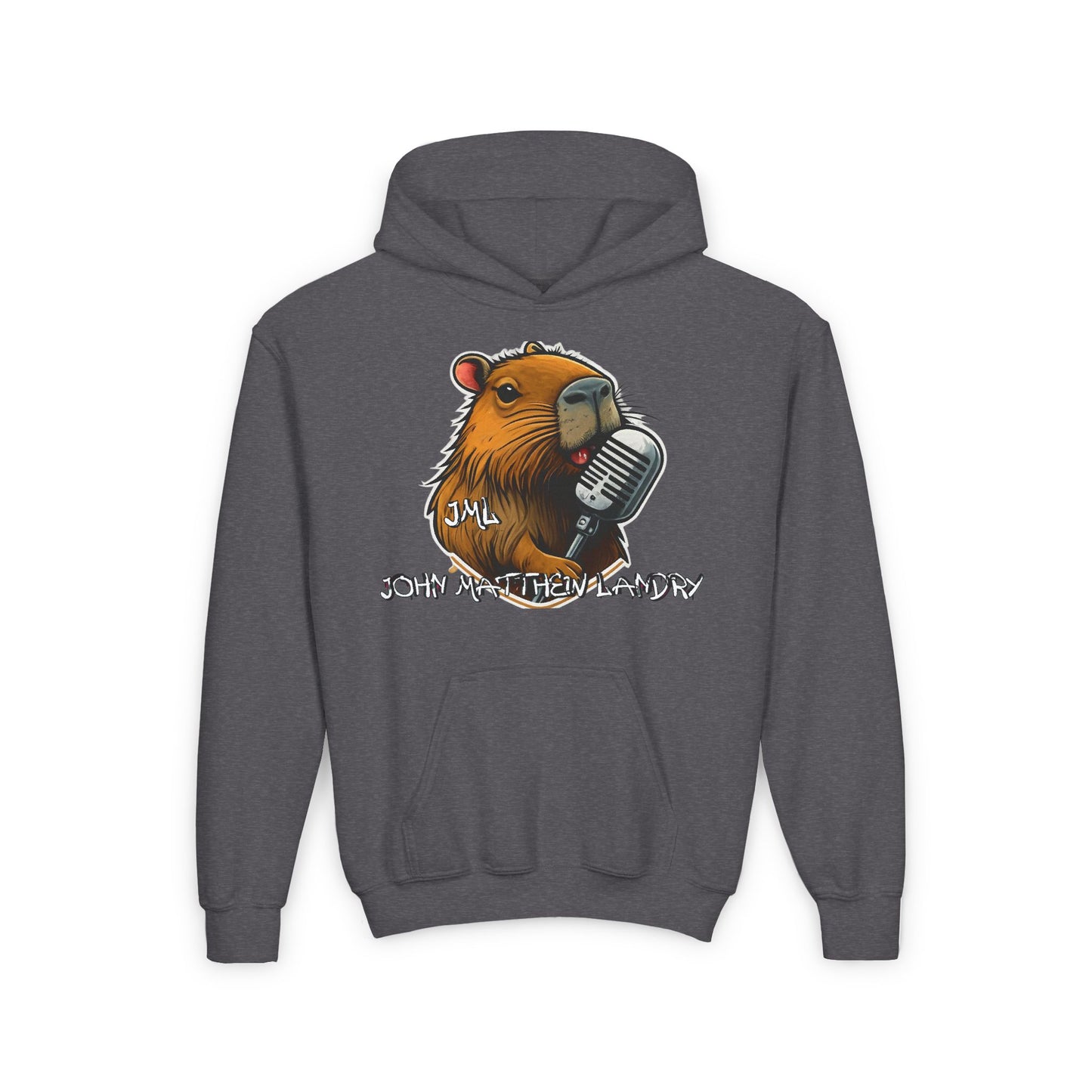 "Canta Capybara" Youth Pullover Hoodie
