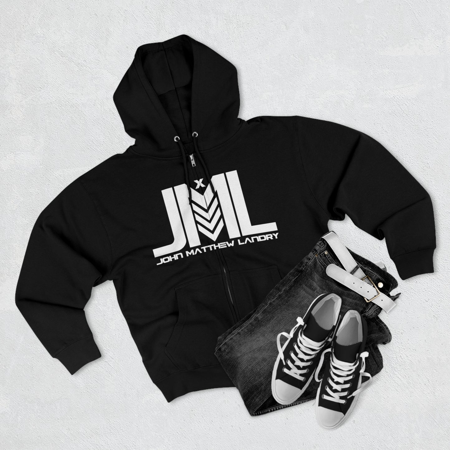 JML Unisex Premium Full Zip Hoodie