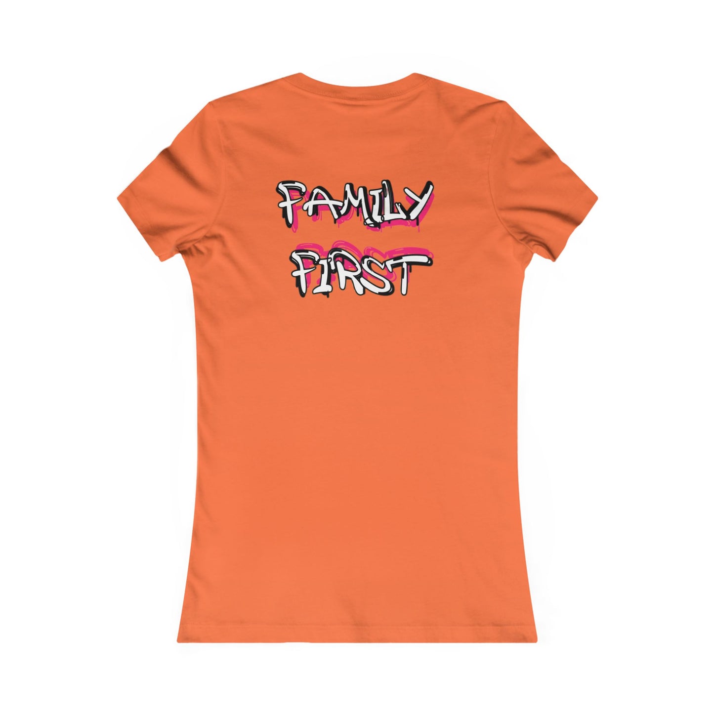 "Family First" Women's Fitted Tee