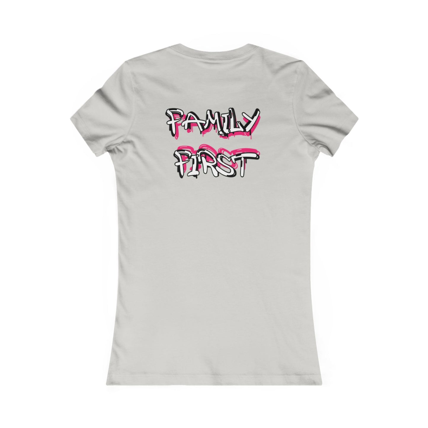 "Family First" Women's Fitted Tee