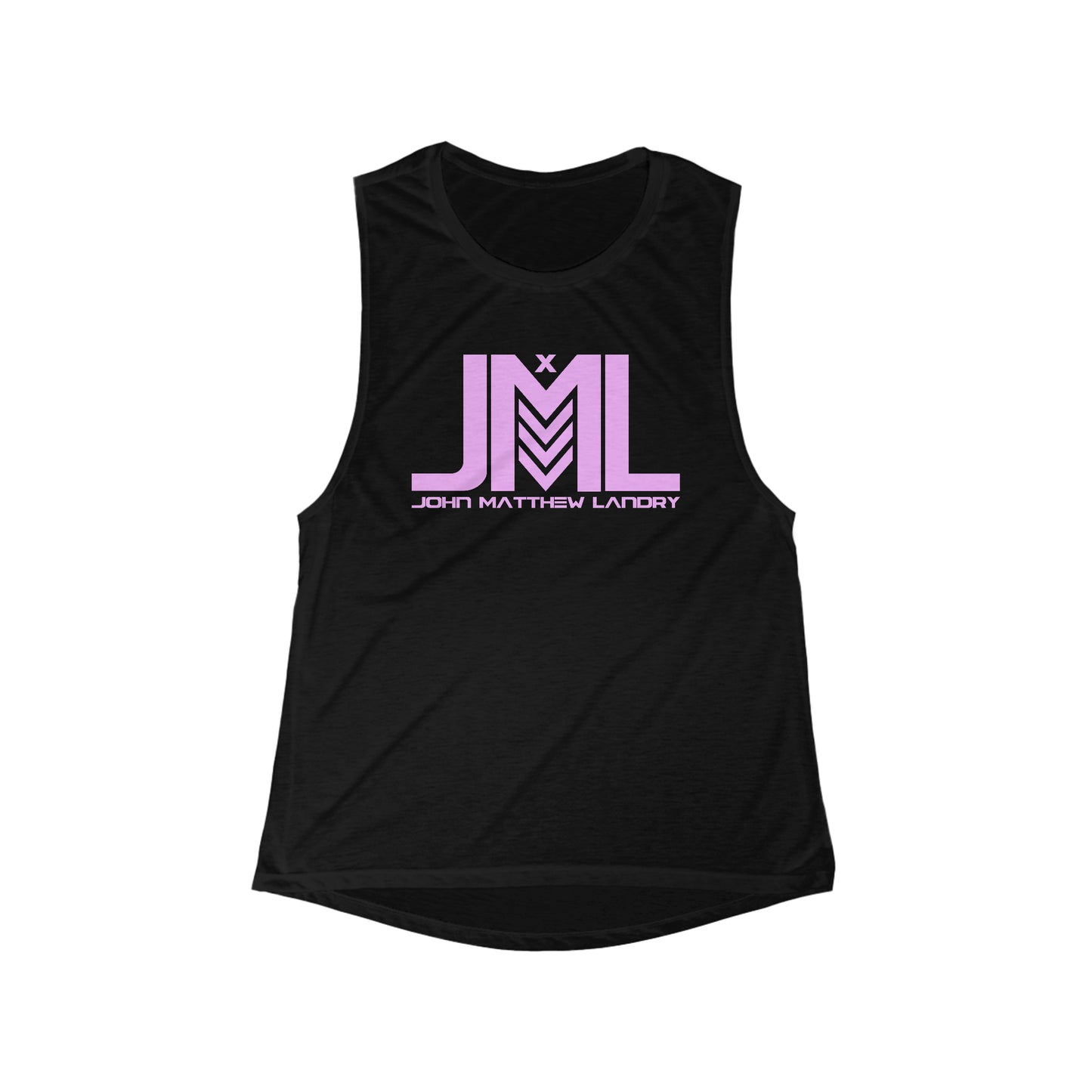 JML Women's Flowy Scoop Muscle Tank