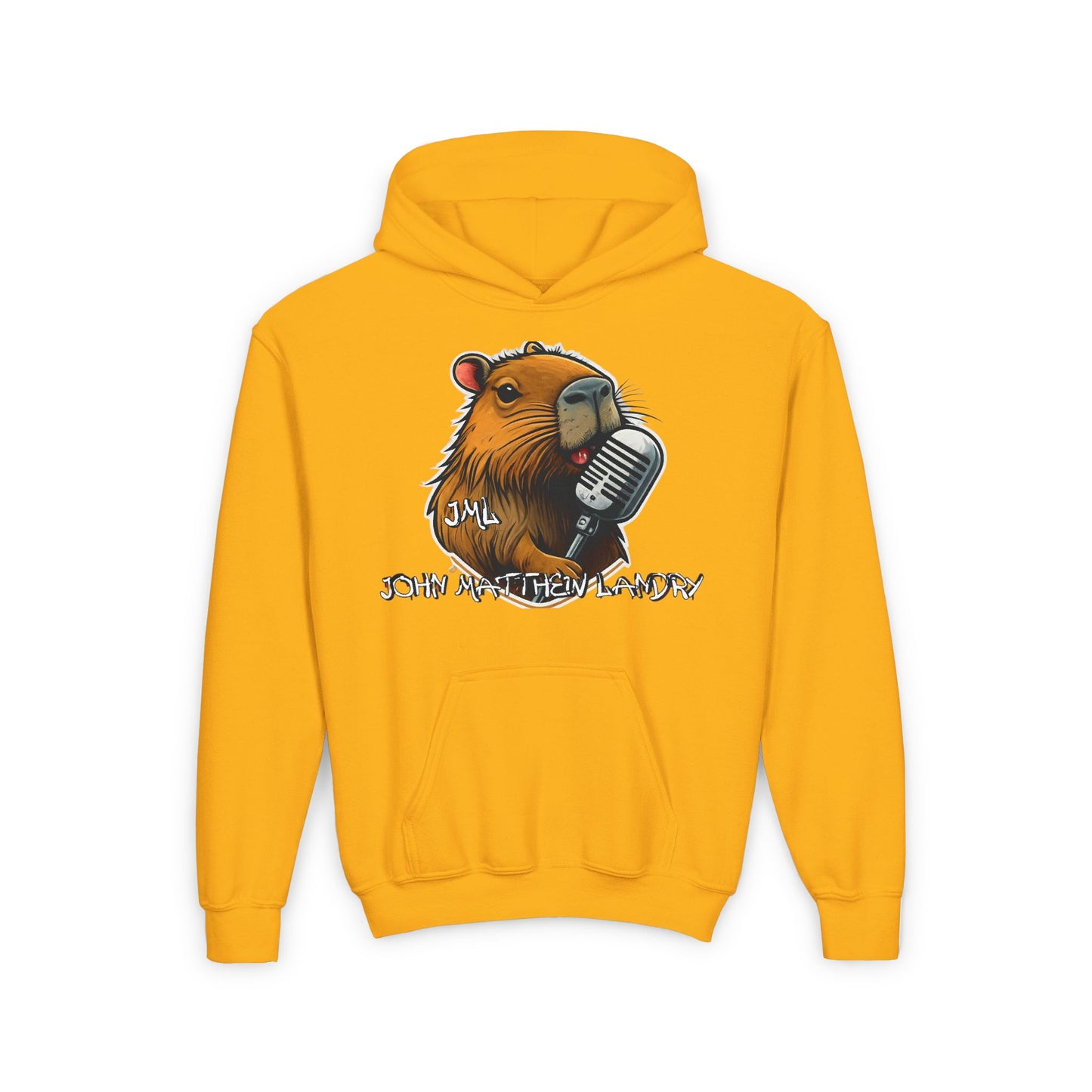 "Canta Capybara" Youth Pullover Hoodie