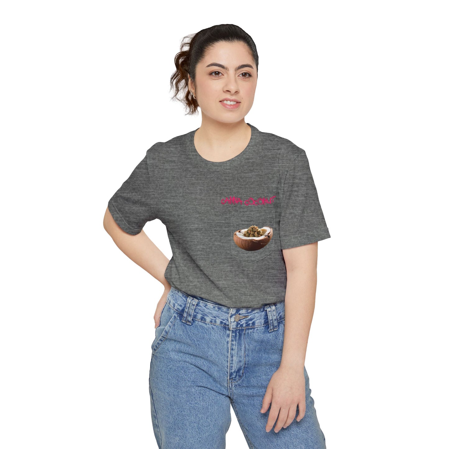 "Canna Coconut" Pocket Tee