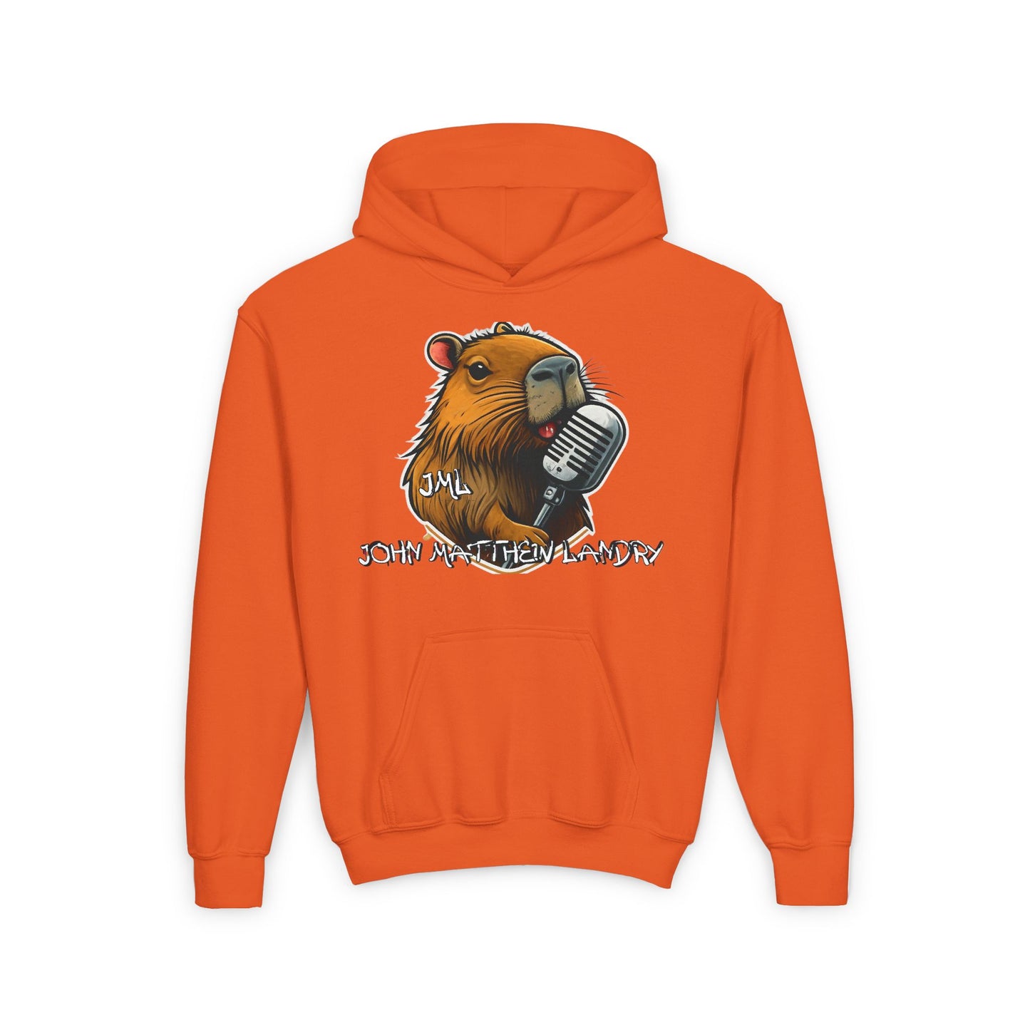 "Canta Capybara" Youth Pullover Hoodie