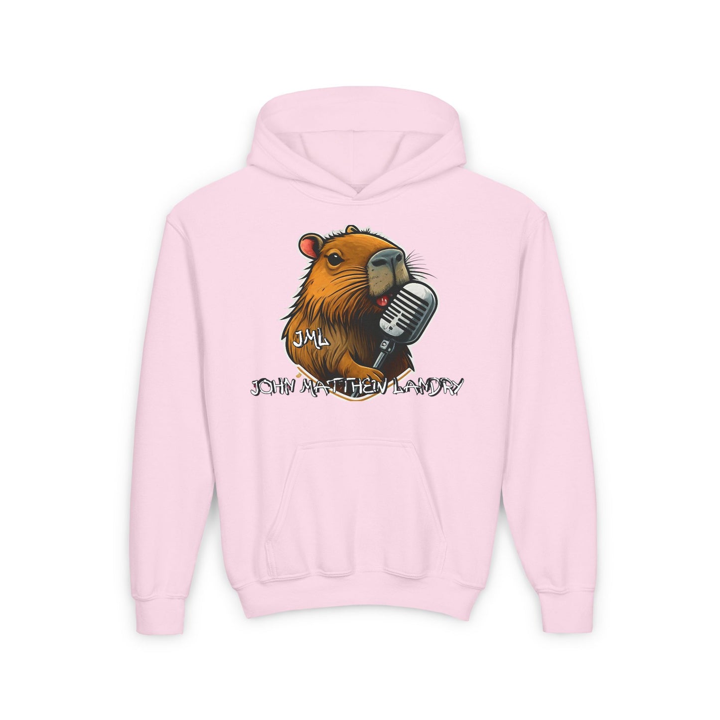 "Canta Capybara" Youth Pullover Hoodie