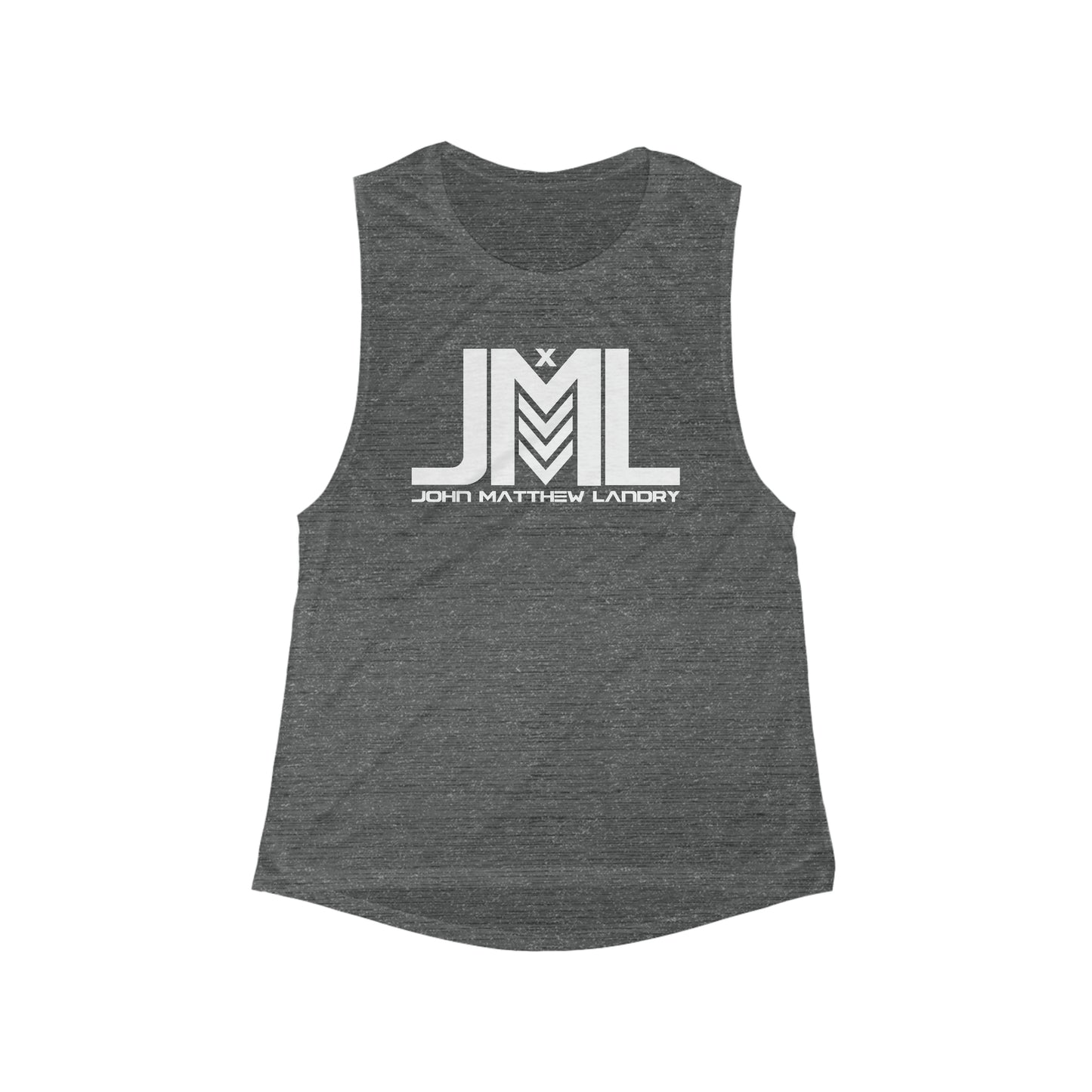 JML Women's Flowy Scoop Muscle Tank