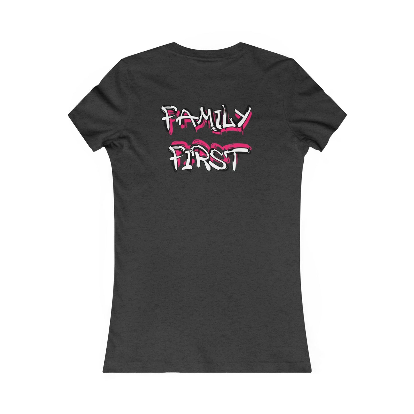 "Family First" Women's Fitted Tee