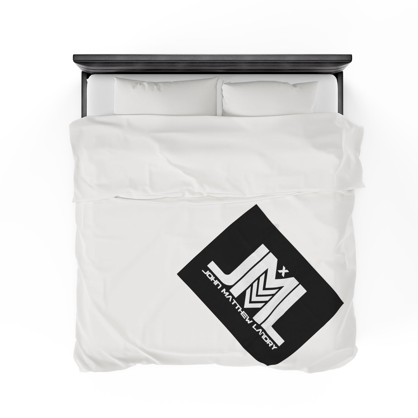 Black JML Velveteen Plush Blanket