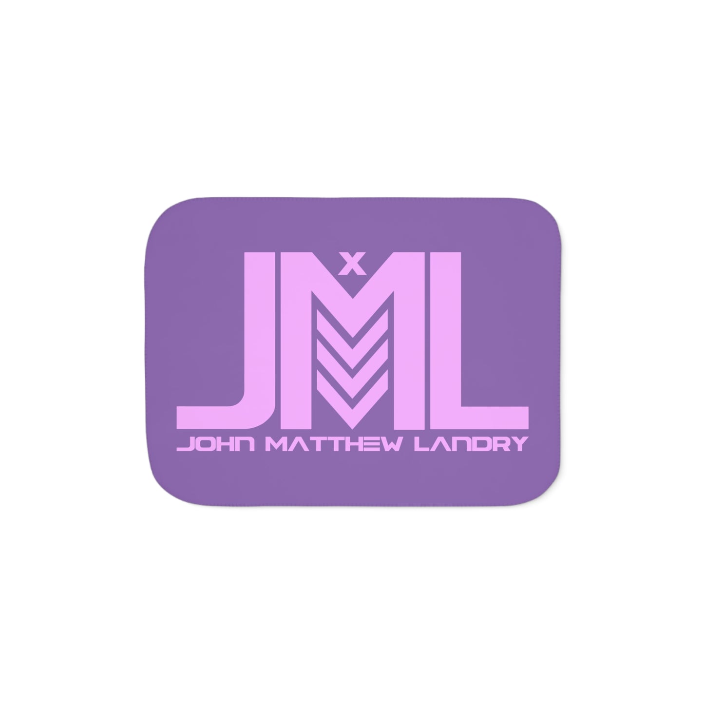 Purple/Pink JML Sherpa Blanket, Two Colors
