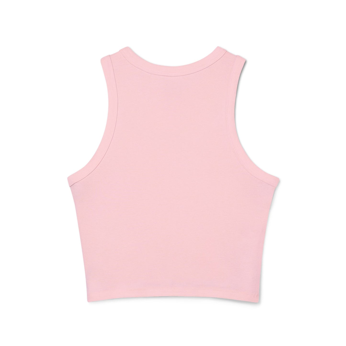 Women's "Canna Coconut" Micro Rib Racer Tank Top