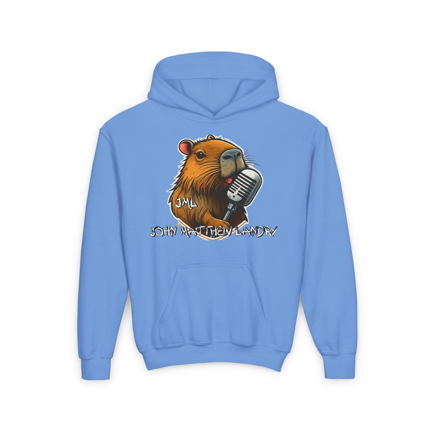 "Canta Capybara" Youth Pullover Hoodie