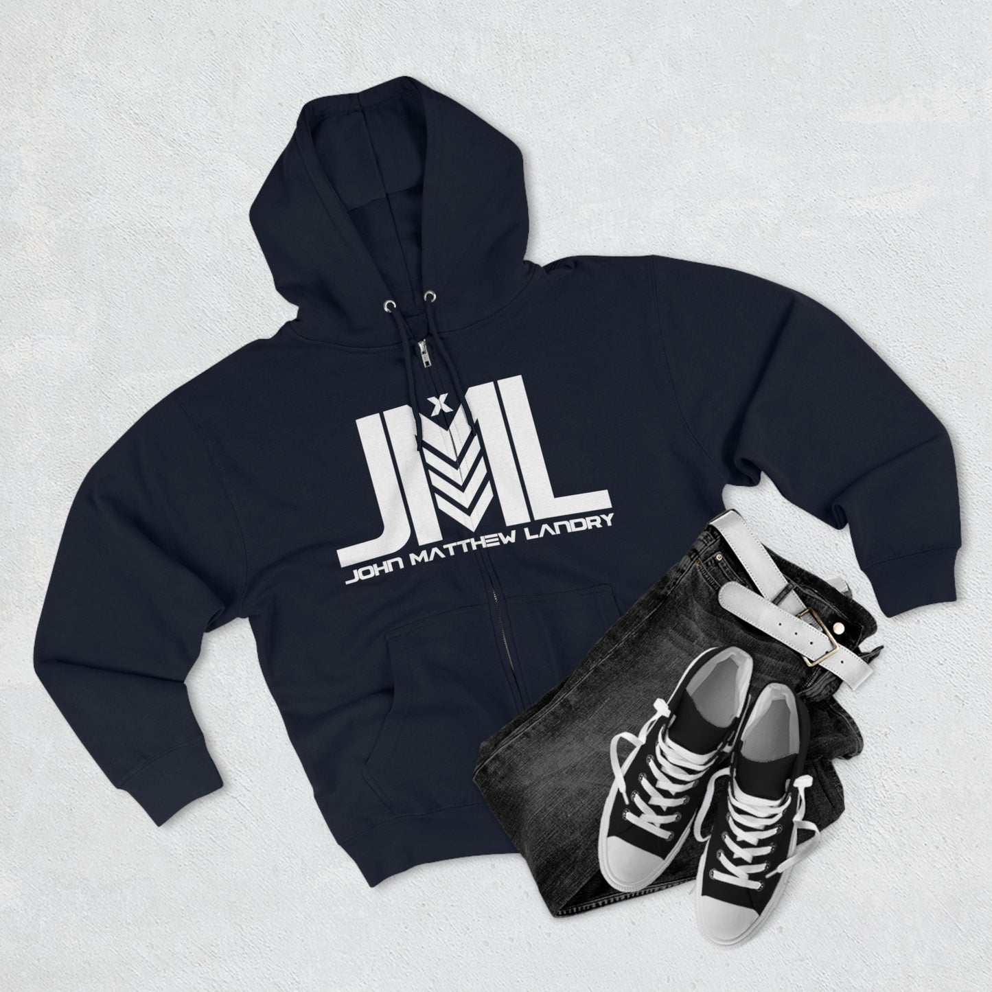 JML Unisex Premium Full Zip Hoodie