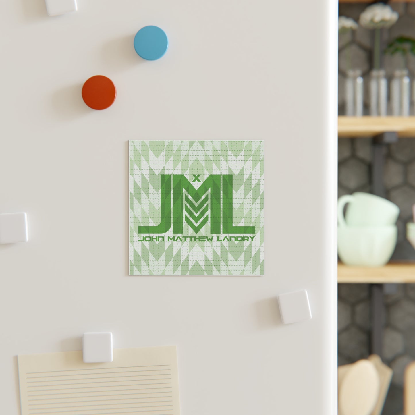 JML "Blotter" Square Magnet