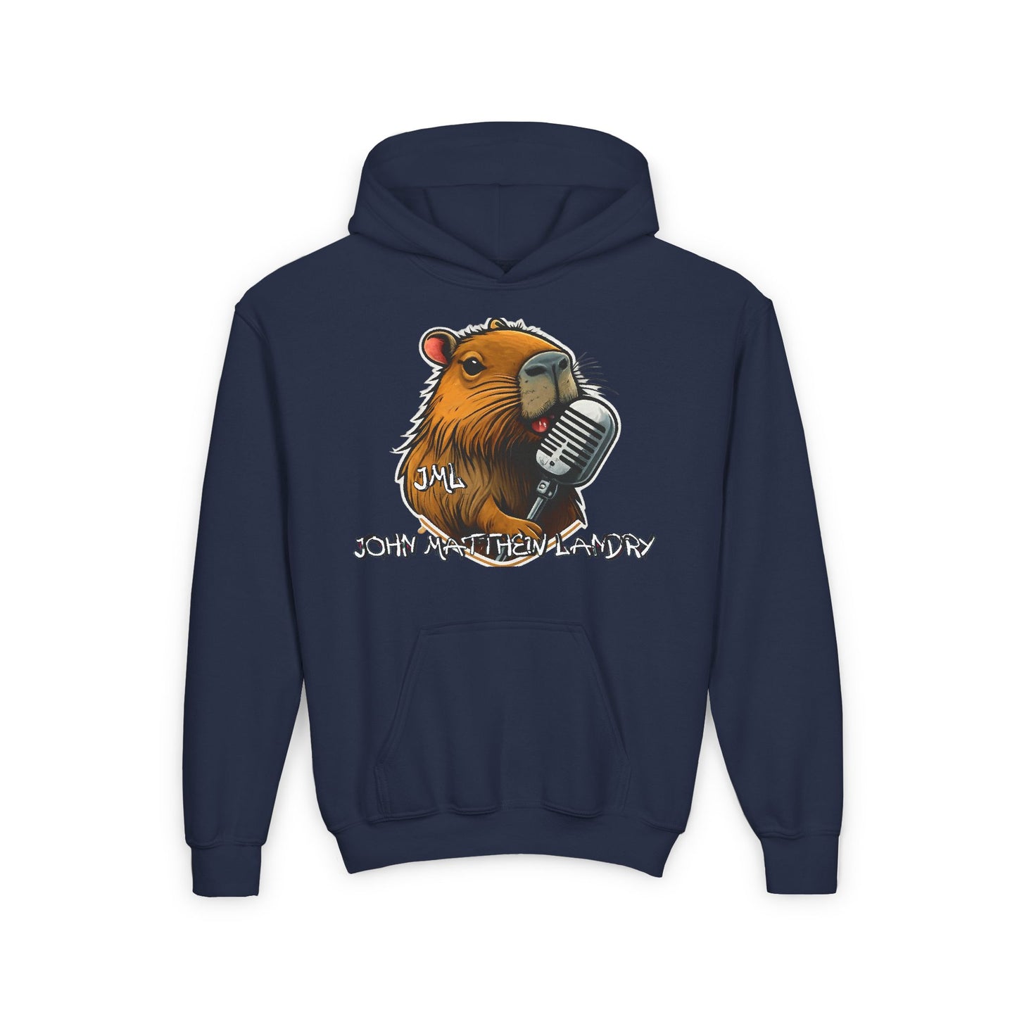 "Canta Capybara" Youth Pullover Hoodie