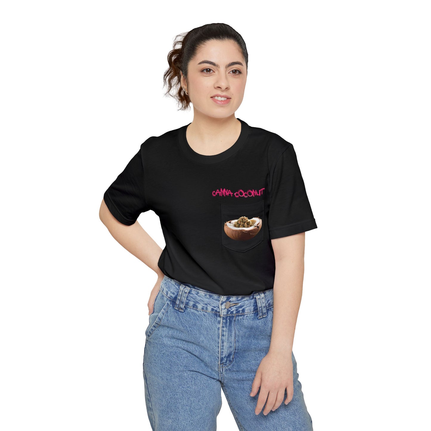 "Canna Coconut" Pocket Tee