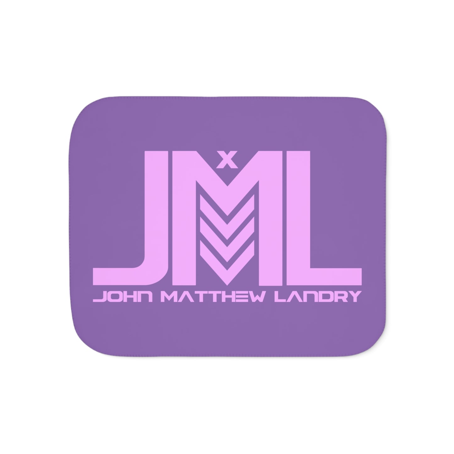 Purple/Pink JML Sherpa Blanket, Two Colors