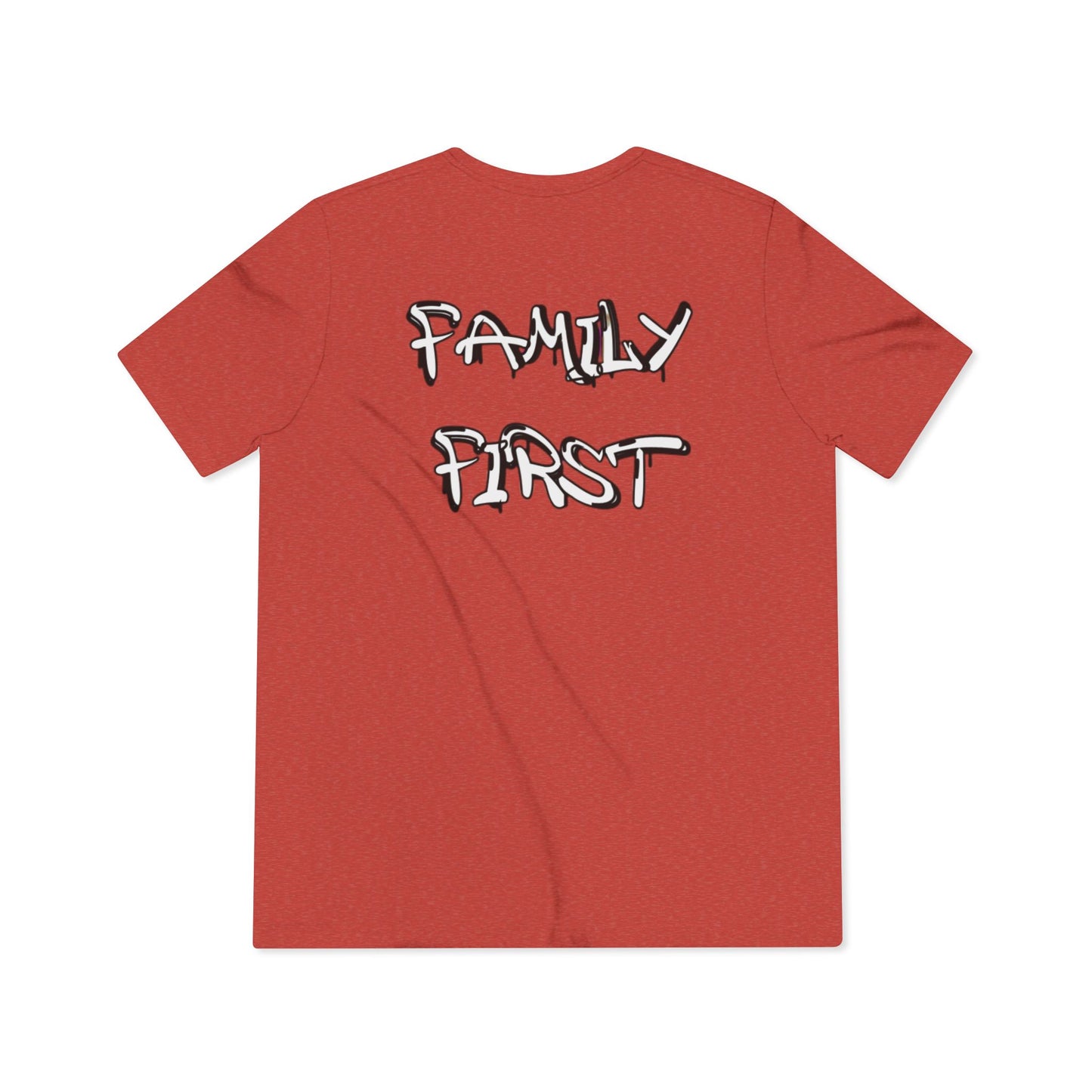 "Family First" Unisex Tri-Blend Tee