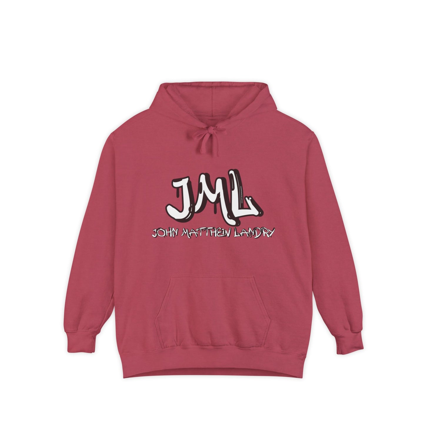 Unisex "JML" Garment-Dyed Hoodie