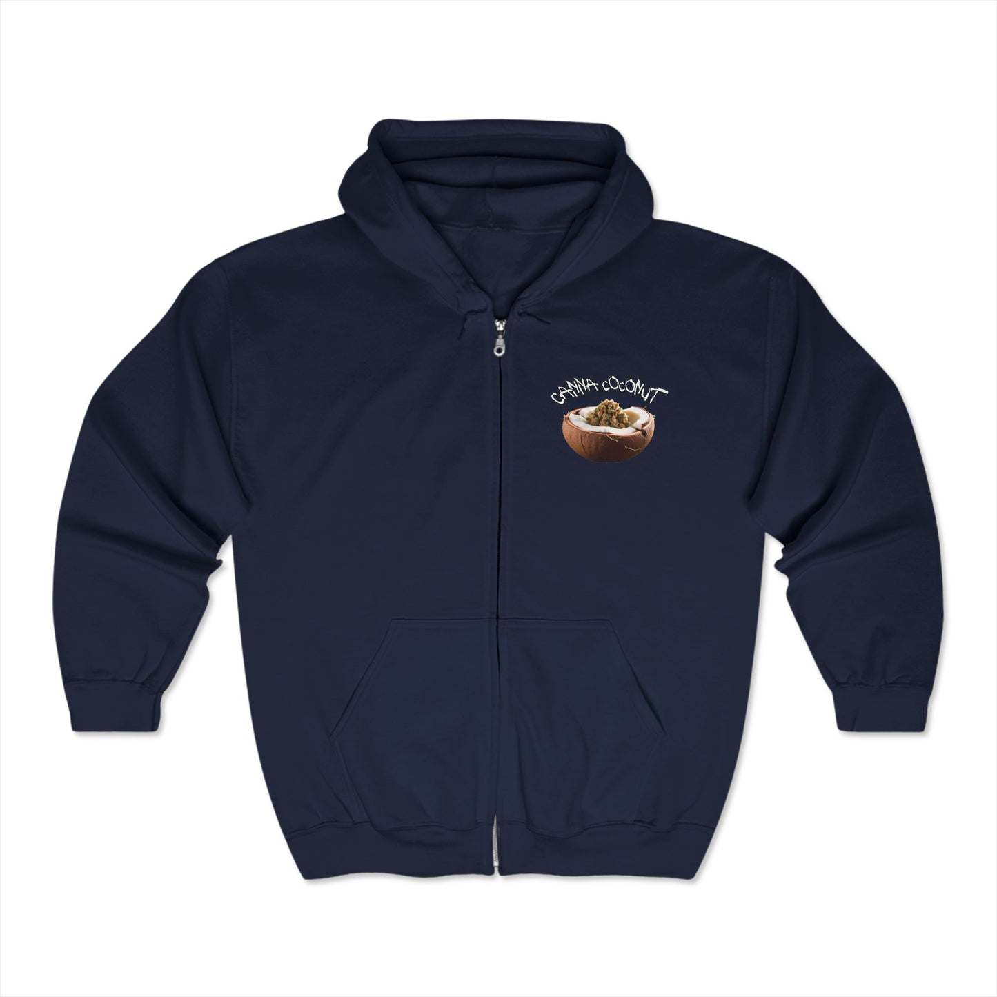 Heavy Blend™ "Canna Coconut" Zip Up