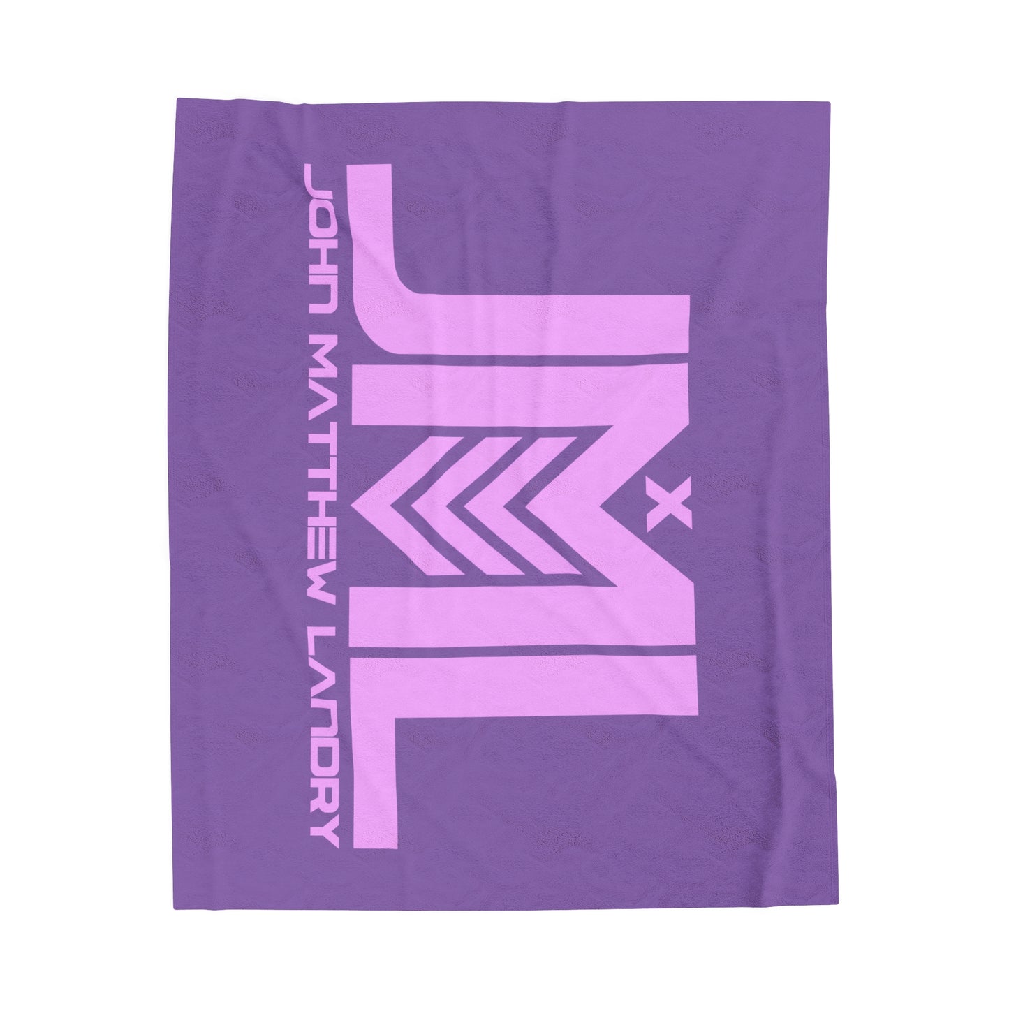 Purple/Pink JML Velveteen Plush Blanket