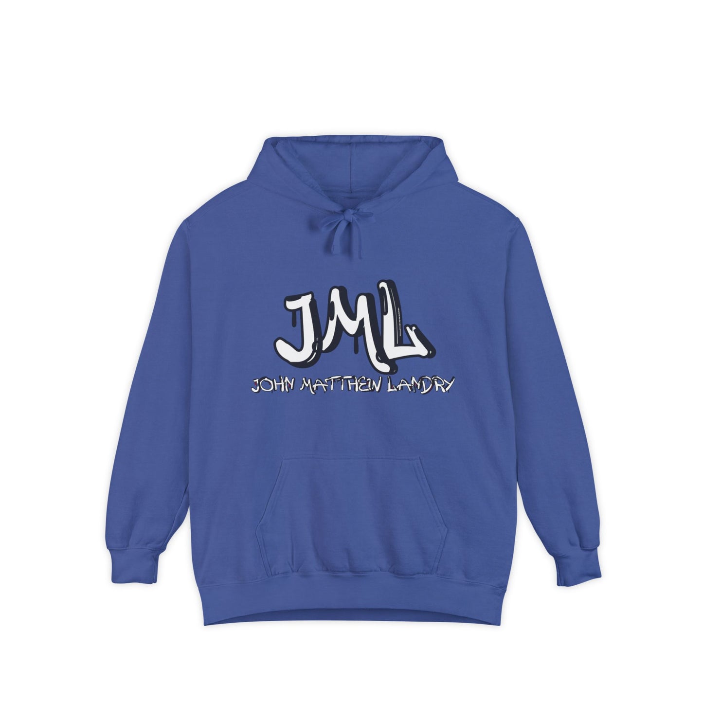 Unisex "JML" Garment-Dyed Hoodie