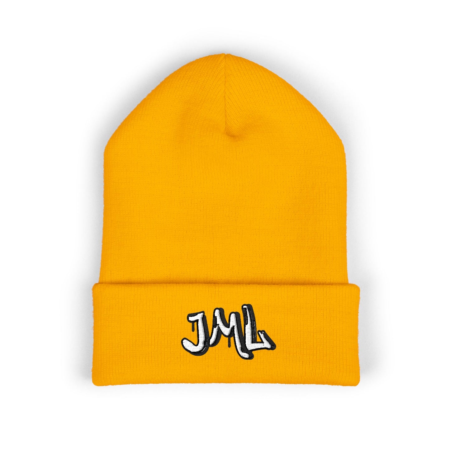Embroidered 'JML' Cuffed Beanie
