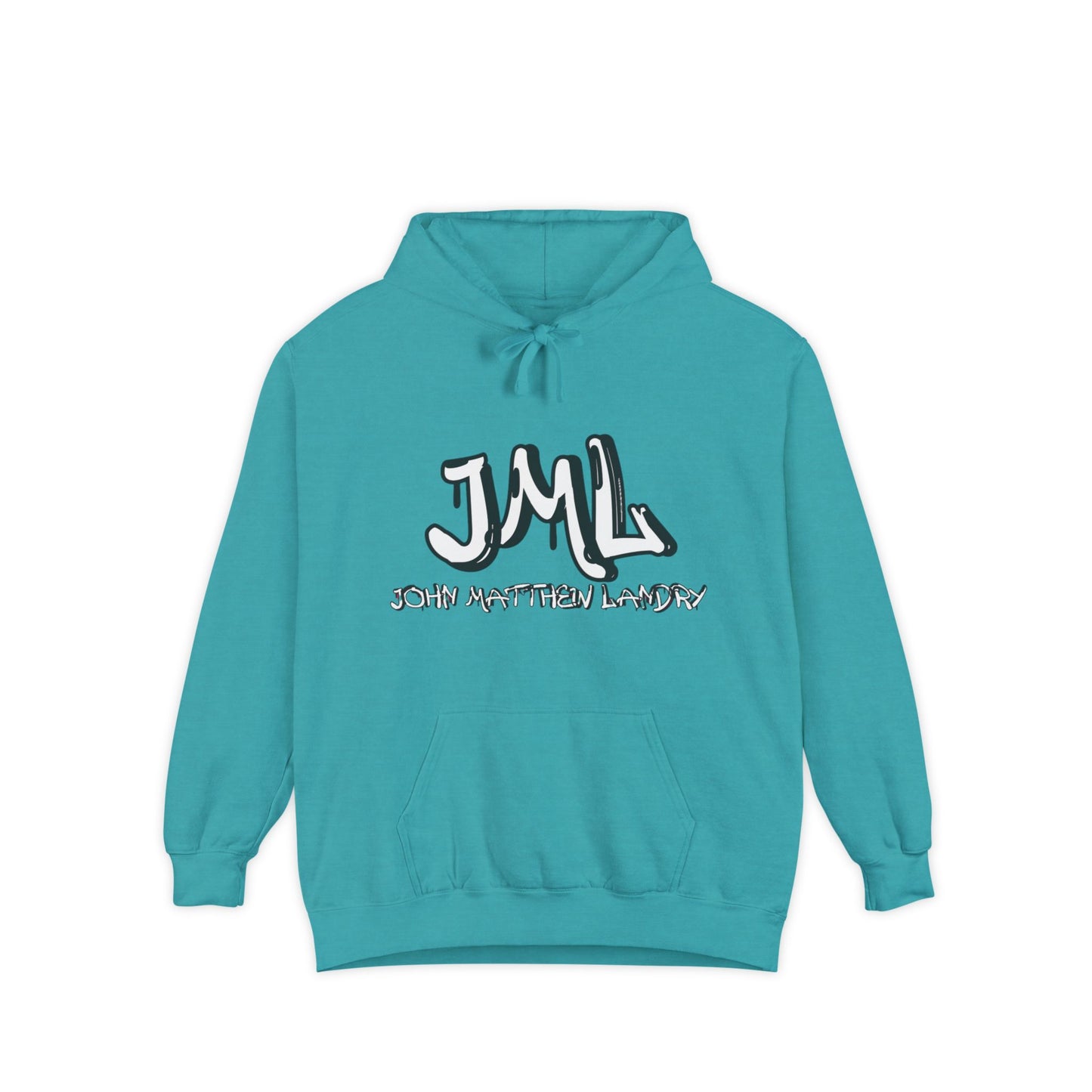 Unisex "JML" Garment-Dyed Hoodie
