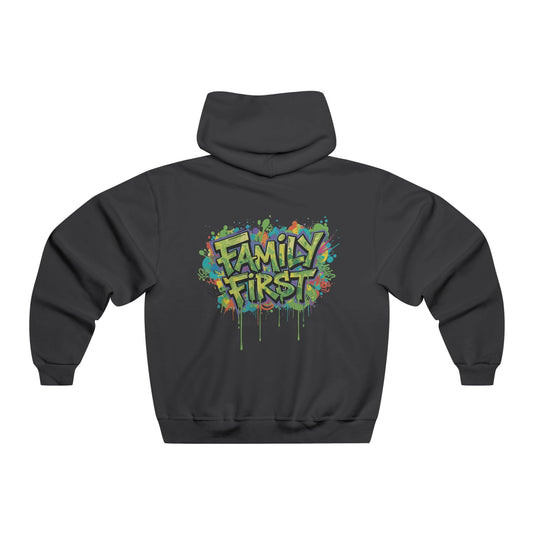 Graffiti 'Family First' JML Pullover Hoodie