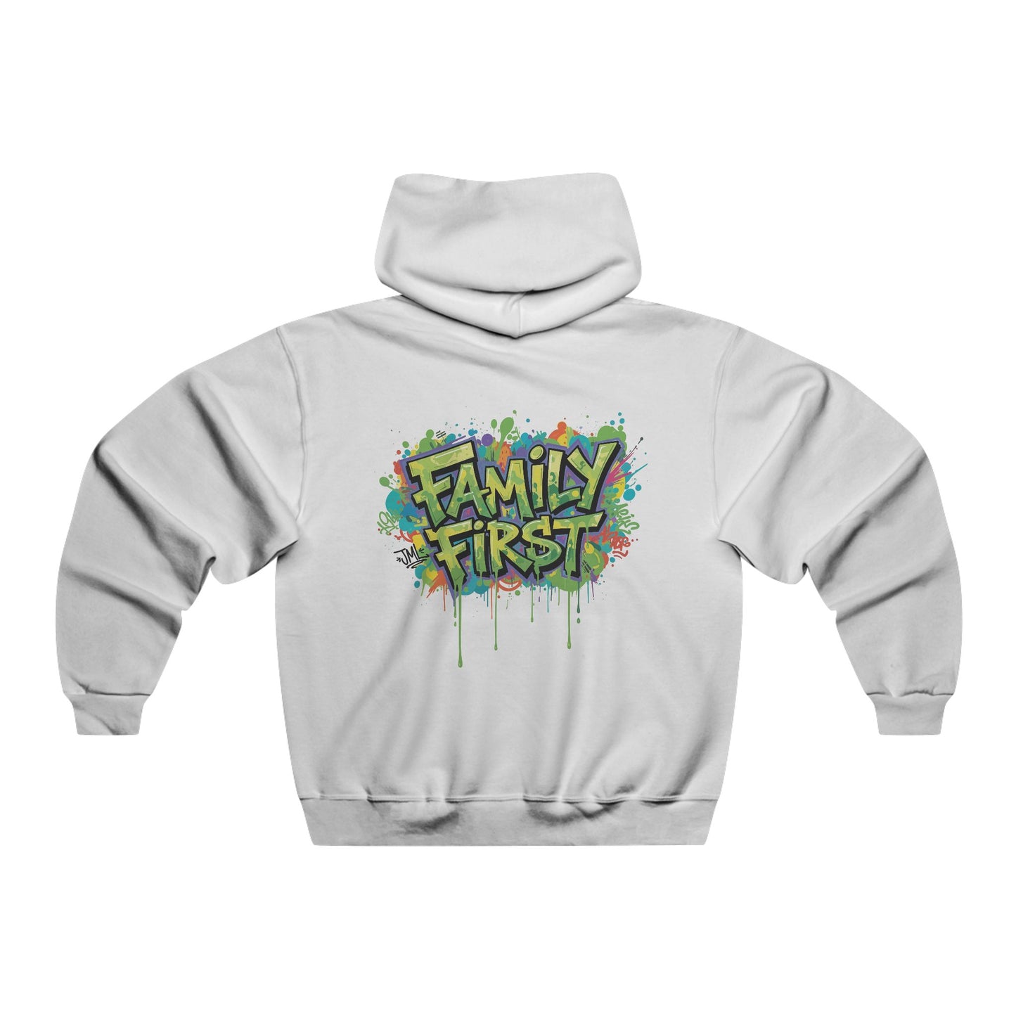 Graffiti 'Family First' JML Pullover Hoodie