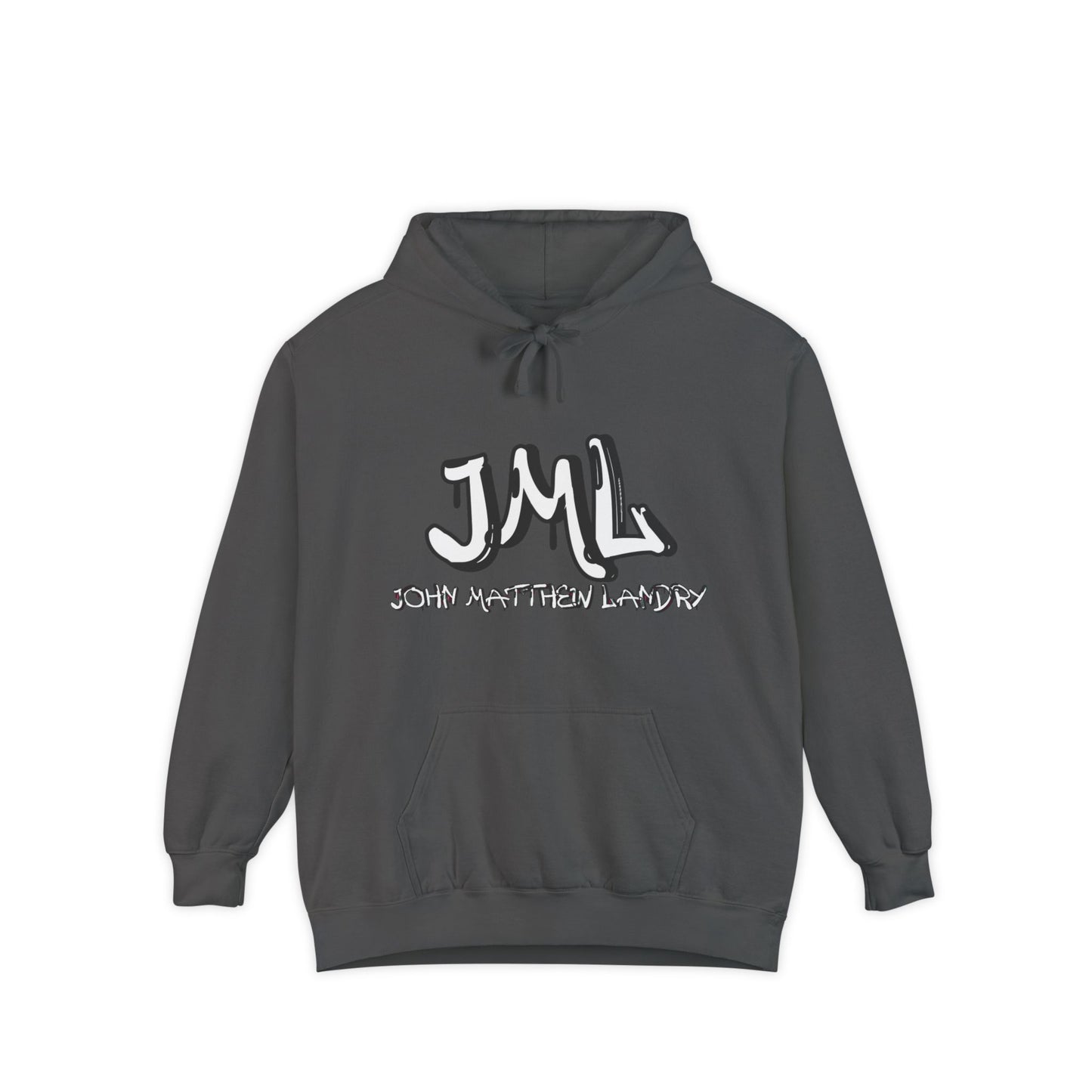 Unisex "JML" Garment-Dyed Hoodie