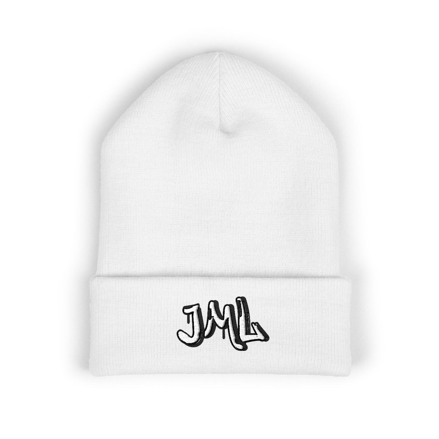 Embroidered 'JML' Cuffed Beanie